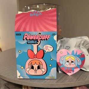 Pop Mart Crybaby Powerpuff Girls Vinyl Face Plush - Bunny Bubbles